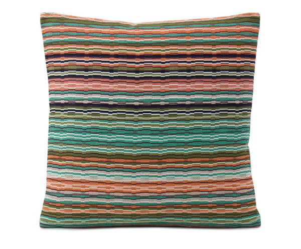 Kissen PICASSO aqua in aqua aus Mischgewebe