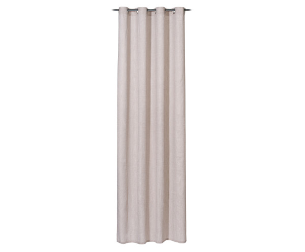 Ösenschal CHIN-CHIN taupe in taupe aus Polyester