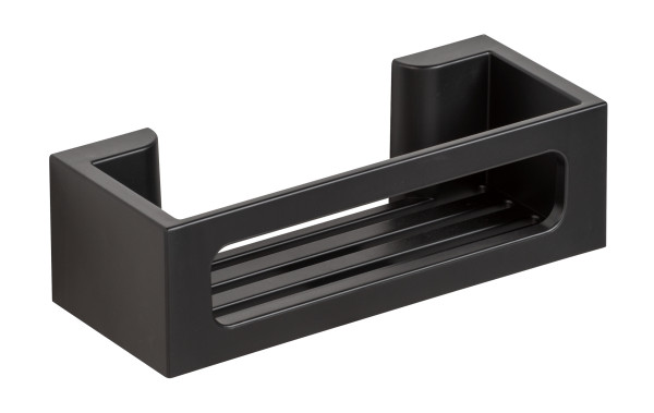 Wandablage TURBO-LOC® BRALIA in schwarz aus Kunststoff
