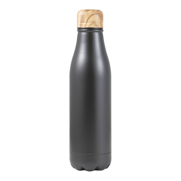 Flasche CHARCOAL in anthrazit aus Edelstahl