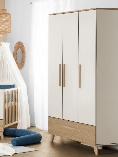 Kleiderschrank PERLINE aus Dekor