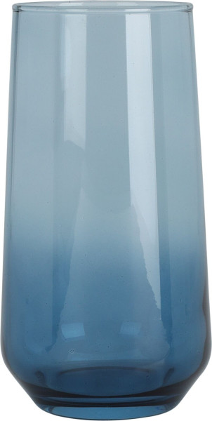 Trinkglas LINE blau