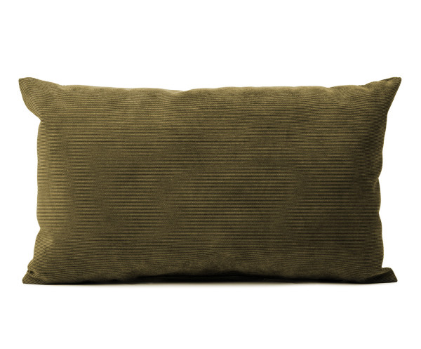 Kissen LINA olive in OLIVE aus Mischgewebe