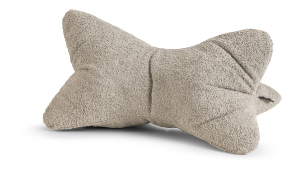 Lesekissen MONTE taupe in taupe aus Polyester
