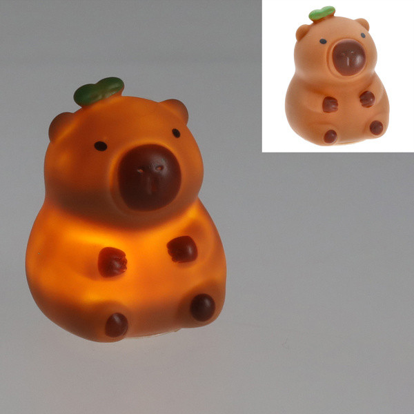 Tischleuchte CAPYBARA LED in mehrfarbig aus Kunststoff