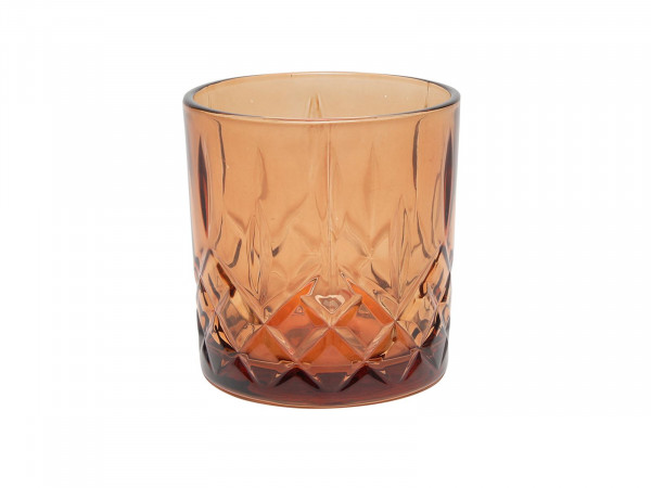 Trinkglas NAVI in Bernsteinfarbig aus Glas