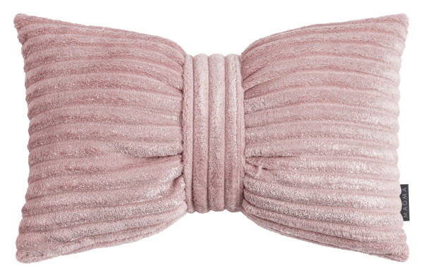 Schleifenkissen SILENCIO rose in rose aus Polyester