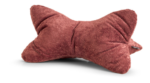 Lesekissen MONTE rot in rot aus Polyester