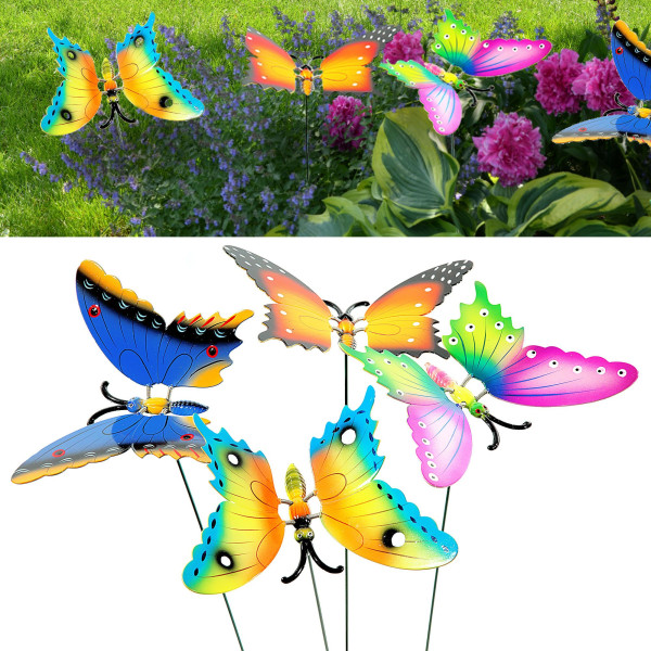 Gartenstecker BUTTERFLY