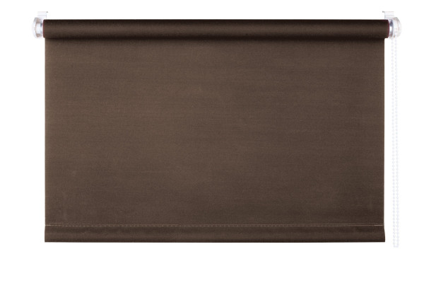 Rollo KLEMMFIX braun 75x160cm in braun aus Polyester