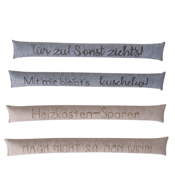 Zugluftstopper BERLO in mehrfarbig aus Polyester