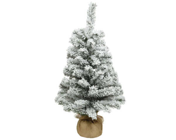 Weihnachtsbaum SNOWY in grün aus Kunststoff