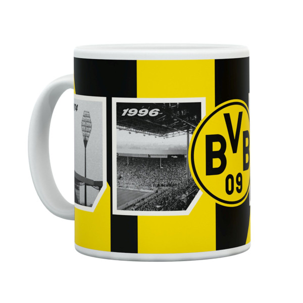 Tasse BVB STADION in mehrfarbig aus Steinzeug