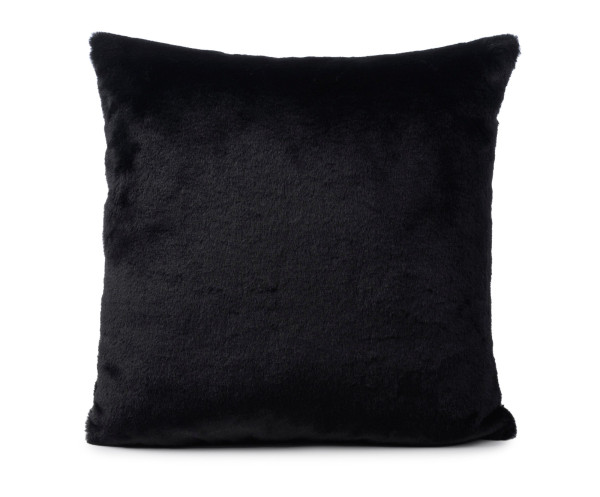 Kissen LA PIT schwarz in schwarz aus Polyester