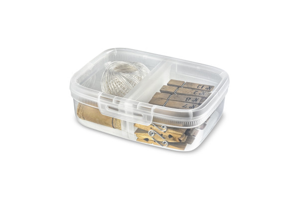 Lunchbox SNAP 1,8l in transparent aus Polypropylen