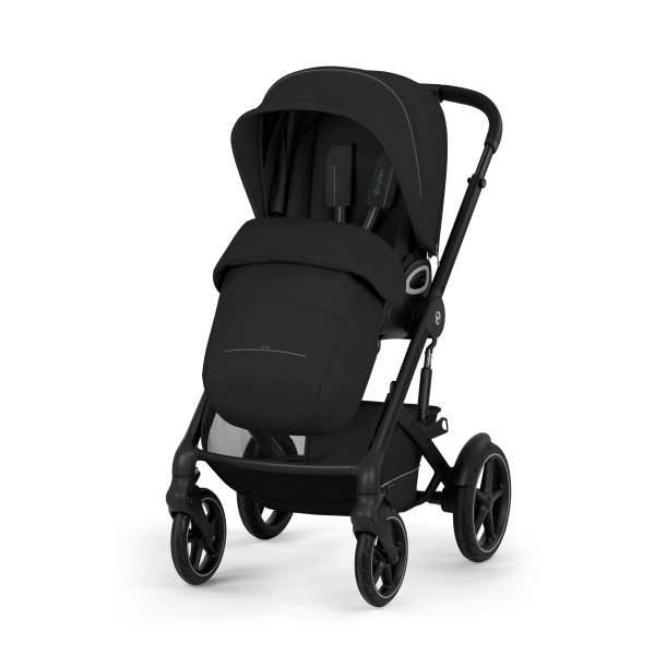 Kinderwagen CYBEX Talos S Lux in schwarz aus Materialmix