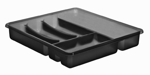 Besteckkasten BASIC in anthrazit aus Polypropylen