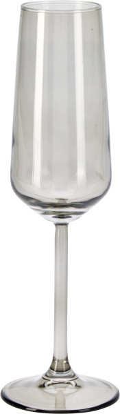 Sektglas TREVISO in grau aus Glas