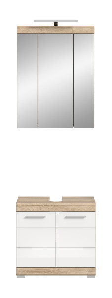Badezimmerset LAMBADA in mehrfarbig aus Holz