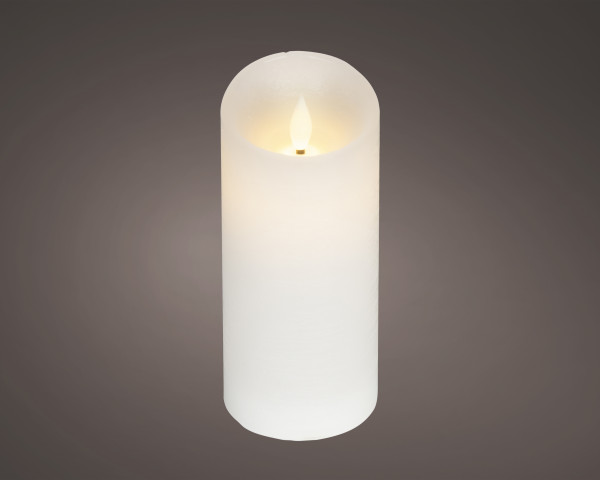 Kerze LED OSLO weiss