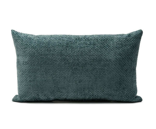 Kissen VERA petrol in petrol aus Polyester