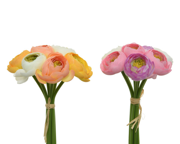 Kunstblumenstrauss FIORI in mehrfarbig aus Polyester