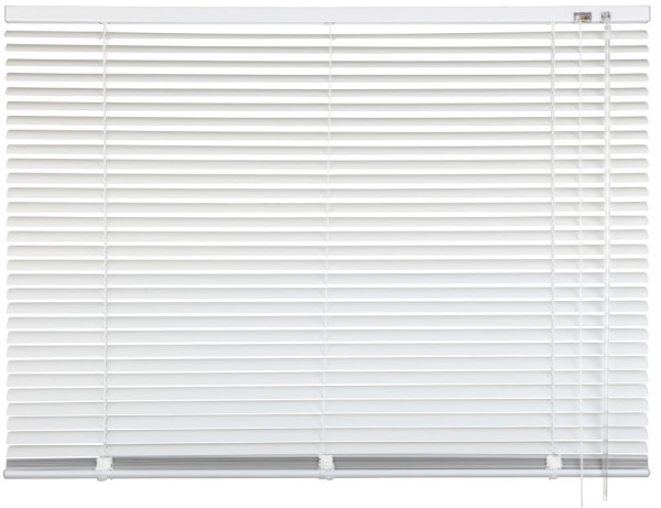 Jalousie ALU weiß 90x240cm in weiß aus Aluminium