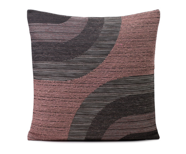 Kissenhülle SCOLARI rosa in Altrosa aus Materialmix