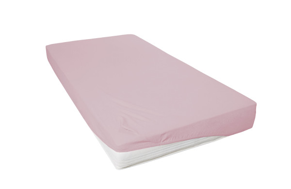 Spannbettlaken TEDDY mauve in mauve aus Mischgewebe