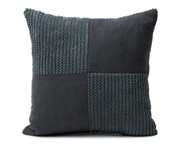 Kissen ELAS anthrazit in anthrazit aus Polyester