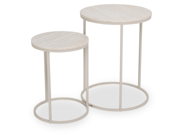 Beistelltisch RAELENE in sand aus Dekor