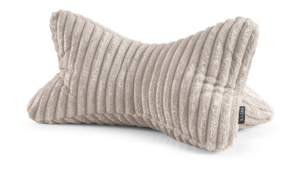 Lesekissen SILENCIO taupe in taupe aus Polyester