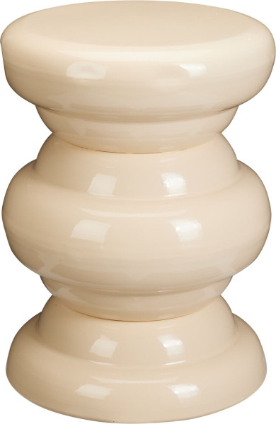 Beistelltisch LINCOLN creme in creme aus Eisen