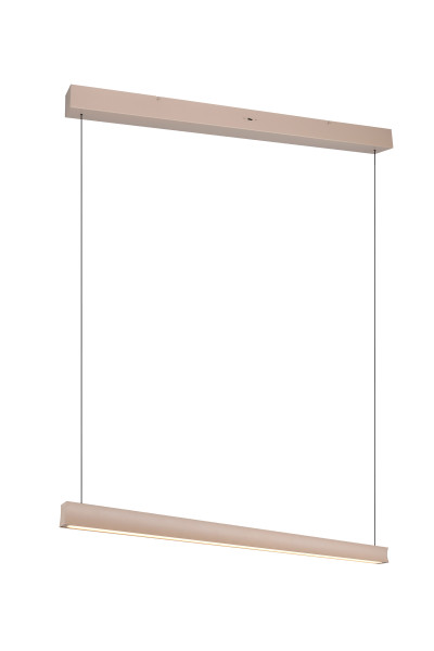 Pendelleuchte WALLACE in beige aus Metall