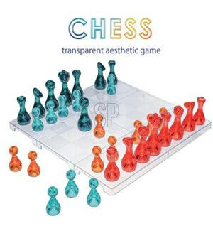 Gesellschaftsspiel CHESS in mehrfarbig aus Kunststoff