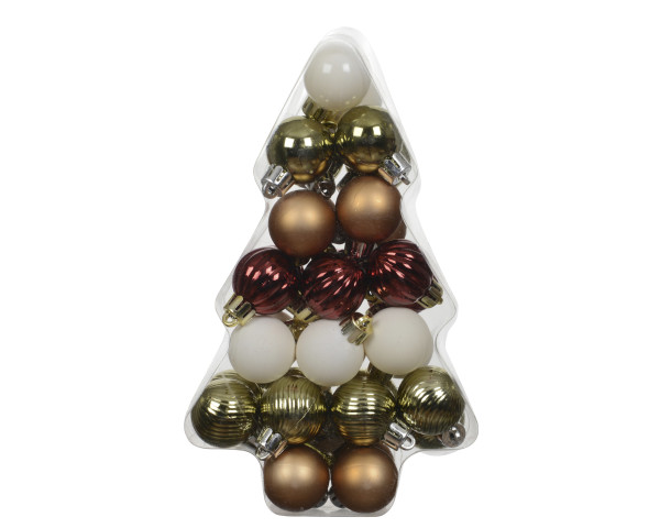 Weihnachtskugel-Set X-MAS TREE