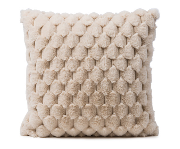 Kissen CARMEN CREME in creme aus Polyester