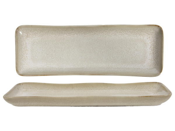 Servierplatte SEPIA beige