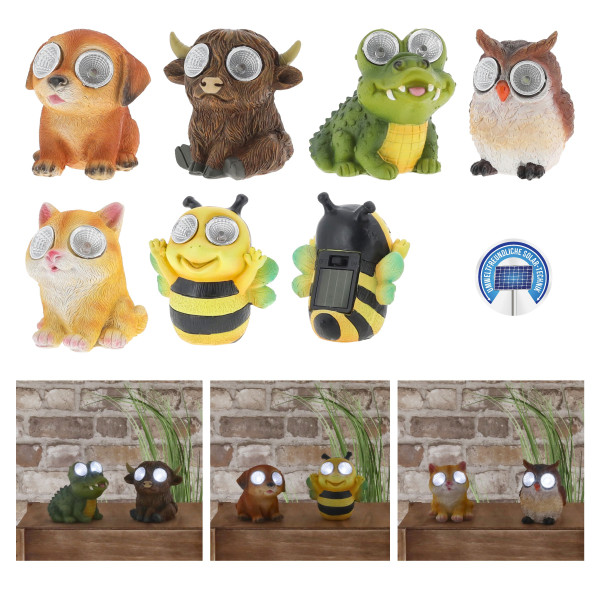 Solarleuchte ANIMALS LED