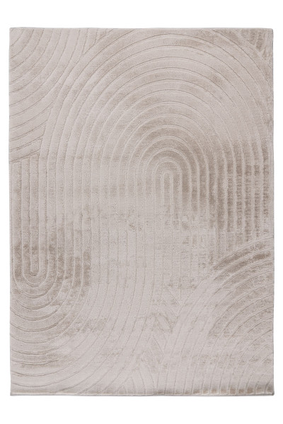 Teppich COMFORT taupe in taupe aus Polyester
