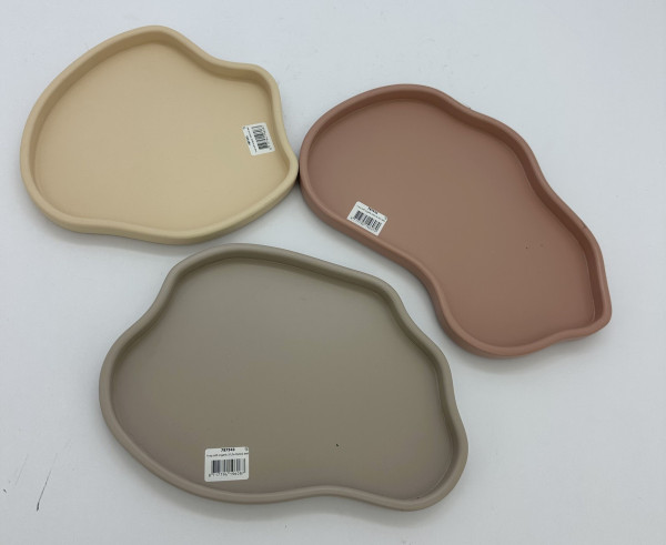 Tablett ORGANIC in mehrfarbig aus MDF