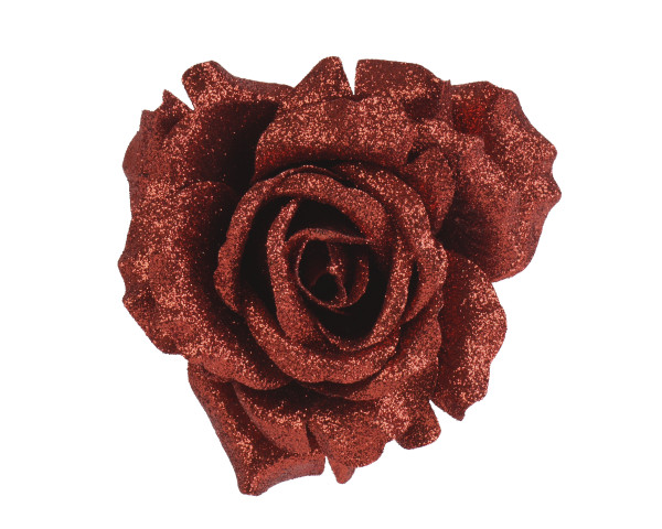 Kunstblume ROSE rot