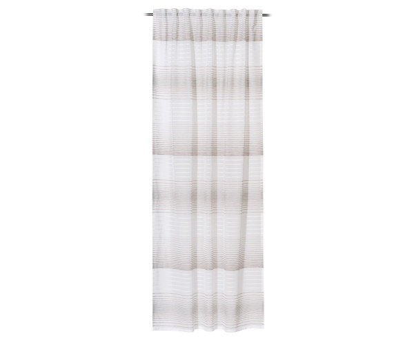 Schlaufenschal ZOOM braun in schlamm aus Polyester