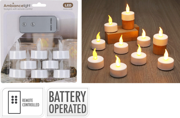 Teelichter-Set LED X-MAS