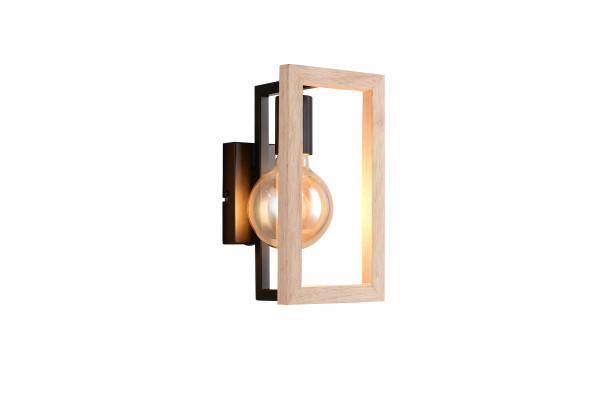 Wandleuchte BANO in schwarz aus Metall