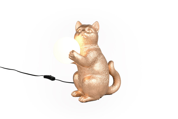 Tischleuchte GATIO gold