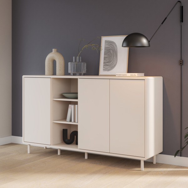 Sideboard PHILOMENA in terracotta aus Dekor