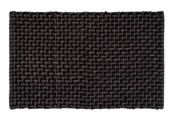 Badematte ECOLI schwarz-anthr.