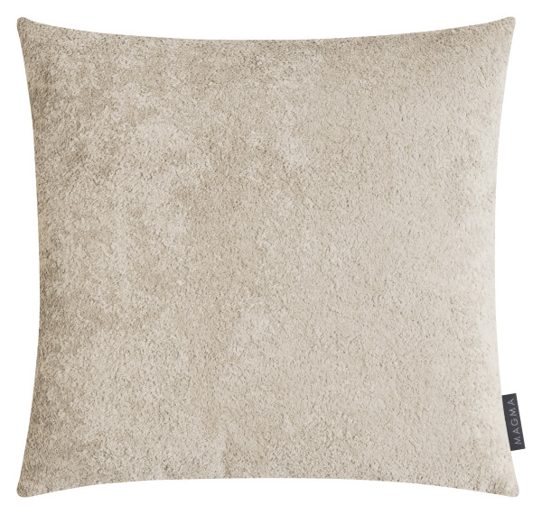 Kissen MONTE taupe in taupe aus Polyester