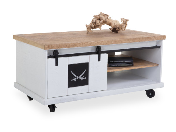 Couchtisch SANSIBAR HALMSTAD in mehrfarbig aus Mango